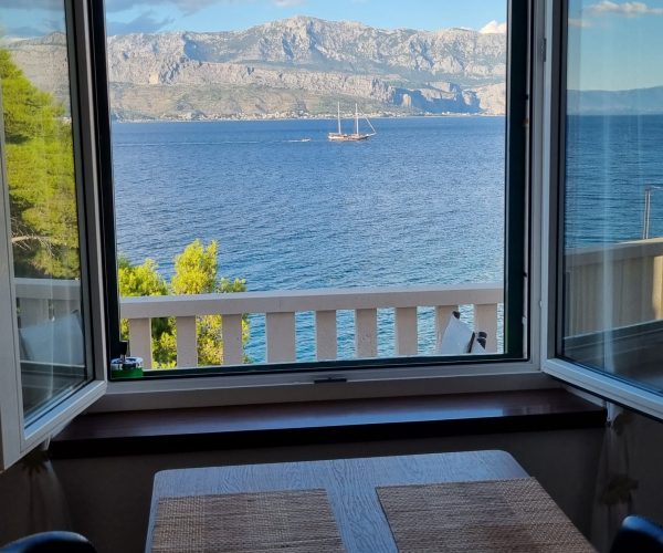 Sea view from kitchen – Apartment A2